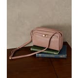 ピンク | [軽量]カウレザースクエアミニショルダー | MK MICHEL KLEIN BAG