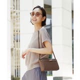 ブラウン | [軽量]カウレザースクエアミニショルダー | MK MICHEL KLEIN BAG