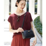 ブラック | [軽量]カウレザースクエアミニショルダー | MK MICHEL KLEIN BAG