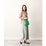 [2WAY]カウレザースクエアミニトートバッグ | MK MICHEL KLEIN BAG | 詳細画像17 