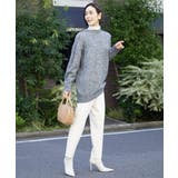 [2WAY]カウレザースクエアミニトートバッグ | MK MICHEL KLEIN BAG | 詳細画像19 