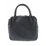 ブラック | [2WAY]カウレザースクエアミニトートバッグ | MK MICHEL KLEIN BAG