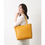 [A4サイズ対応]カウレザーBIGトートバッグ | MK MICHEL KLEIN BAG | 詳細画像1 