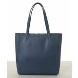 ブルー | [A4サイズ対応]カウレザーBIGトートバッグ | MK MICHEL KLEIN BAG