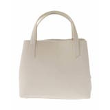 アイボリー | [2WAY]牛革コンパクトトートバッグ | MK MICHEL KLEIN BAG