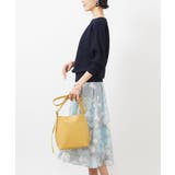 [2WAY]型押し牛革ワンハンドルバッグ | MK MICHEL KLEIN BAG | 詳細画像22 