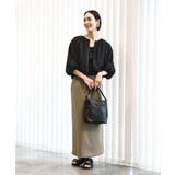 [2WAY]型押し牛革ワンハンドルバッグ | MK MICHEL KLEIN BAG | 詳細画像29 