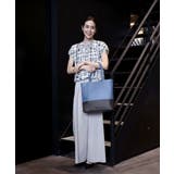 [A4収納可]カウレザースクエアトートバッグ | MK MICHEL KLEIN BAG | 詳細画像18 
