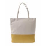 [A4収納可]カウレザースクエアトートバッグ | MK MICHEL KLEIN BAG | 詳細画像2 