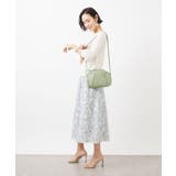 タックポイントラウンドショルダーバッグ | MK MICHEL KLEIN BAG | 詳細画像18