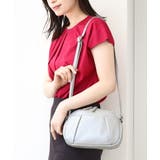 シルバー | タックポイントラウンドショルダーバッグ | MK MICHEL KLEIN BAG