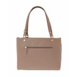 [2WAY/A4収納可]メタルポイント牛革トートバッグ | MK MICHEL KLEIN BAG | 詳細画像4 