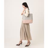 [A4収納可]バイカラーデザイン牛革トートバッグ | MK MICHEL KLEIN BAG | 詳細画像17 