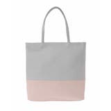 [A4収納可]バイカラーデザイン牛革トートバッグ | MK MICHEL KLEIN BAG | 詳細画像3 