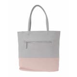 [A4収納可]バイカラーデザイン牛革トートバッグ | MK MICHEL KLEIN BAG | 詳細画像5 