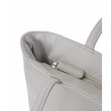 [A4収納可]バイカラーデザイン牛革トートバッグ | MK MICHEL KLEIN BAG | 詳細画像6 