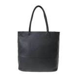 ブラック | [A4収納可]バイカラーデザイン牛革トートバッグ | MK MICHEL KLEIN BAG