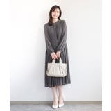 [2WAY]サイドポイント牛革デザインハンドバッグ | MK MICHEL KLEIN BAG | 詳細画像16 