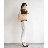 [2WAY]タックデザイン牛革ショルダーバッグ | MK MICHEL KLEIN BAG | 詳細画像18 