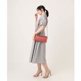 [300g以下の軽量]カウレザーシリンダーバッグ | MK MICHEL KLEIN BAG | 詳細画像17 
