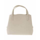 アイボリー | [2WAY]スクエアコンパクトトートバッグ | MK MICHEL KLEIN BAG