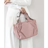 [撥水/2WAY]タックデザイントートバッグ | MK MICHEL KLEIN BAG | 詳細画像1 