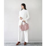 [撥水/2WAY]タックデザイントートバッグ | MK MICHEL KLEIN BAG | 詳細画像19 