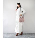 [撥水/2WAY]タックデザイントートバッグ | MK MICHEL KLEIN BAG | 詳細画像20 