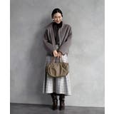 [撥水/2WAY]タックデザイントートバッグ | MK MICHEL KLEIN BAG | 詳細画像22 