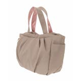 [撥水/2WAY]タックデザイントートバッグ | MK MICHEL KLEIN BAG | 詳細画像4 