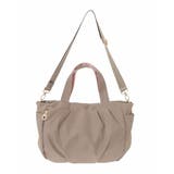 [撥水/2WAY]タックデザイントートバッグ | MK MICHEL KLEIN BAG | 詳細画像6 