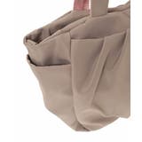 [撥水/2WAY]タックデザイントートバッグ | MK MICHEL KLEIN BAG | 詳細画像9 