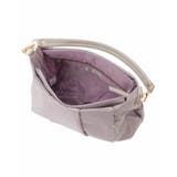 [2WAY/500g以下の軽量]タックデザインワンショルダーバッグ | MK MICHEL KLEIN BAG | 詳細画像10 