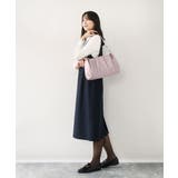 [2WAY/500g以下の軽量]タックデザインワンショルダーバッグ | MK MICHEL KLEIN BAG | 詳細画像17 