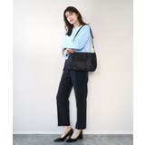[2WAY/500g以下の軽量]タックデザインワンショルダーバッグ | MK MICHEL KLEIN BAG | 詳細画像20 