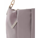 [2WAY/500g以下の軽量]タックデザインワンショルダーバッグ | MK MICHEL KLEIN BAG | 詳細画像9 
