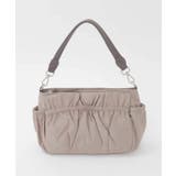 ベージュ | [2WAY]フリルギャザーコンパクトショルダーバッグ | MK MICHEL KLEIN BAG