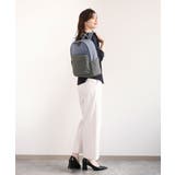 [軽量/A4収納可]異素材ジョイントナイロンリュックサック | MK MICHEL KLEIN BAG | 詳細画像15 