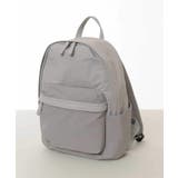グレー | [軽量/A4収納可]異素材ジョイントナイロンリュックサック | MK MICHEL KLEIN BAG