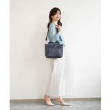 [2WAY]三層構造切り替えデザイントートバッグ | MK MICHEL KLEIN BAG | 詳細画像15 