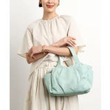 ライトブルー | [2WAY]タックデザイントートバッグ | MK MICHEL KLEIN BAG