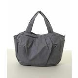 グレー | [2WAY/A4収納可]スター柄タックデザイントートバッグ | MK MICHEL KLEIN BAG