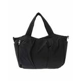 ブラック | [2WAY/A4収納可]スター柄タックデザイントートバッグ | MK MICHEL KLEIN BAG