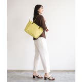 [A4収納可]レザーポイント軽量トートバッグ | MK MICHEL KLEIN BAG | 詳細画像17 