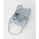[2WAY]異素材ジョイントラウンドナイロントート | MK MICHEL KLEIN BAG | 詳細画像16 