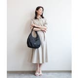 [2WAY]異素材ジョイントラウンドナイロントート | MK MICHEL KLEIN BAG | 詳細画像17 
