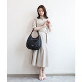 [2WAY]異素材ジョイントラウンドナイロントート | MK MICHEL KLEIN BAG | 詳細画像18 