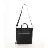 [3WAY/撥水]レザーナイロン多機能スクエアバッグ | MK MICHEL KLEIN BAG | 詳細画像11 