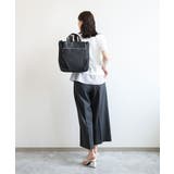 [3WAY/撥水]レザーナイロン多機能スクエアバッグ | MK MICHEL KLEIN BAG | 詳細画像3 