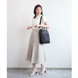 [3WAY/撥水]レザーナイロン多機能スクエアバッグ | MK MICHEL KLEIN BAG | 詳細画像6 